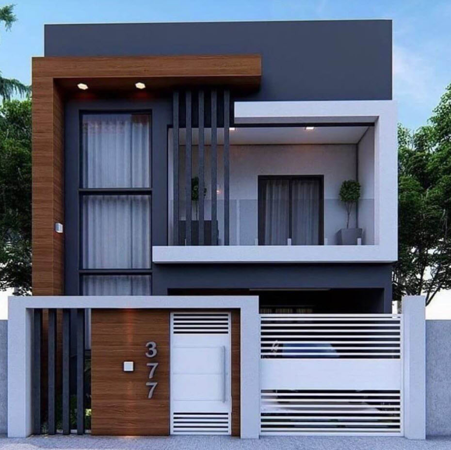 thiết kế kiến trúc nhà phố