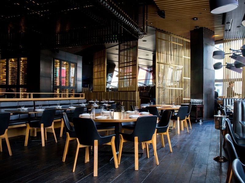 thiết kế nội thất nhà hàng