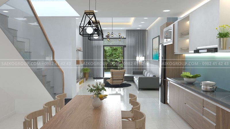 thiết kế nội thất phòng khách