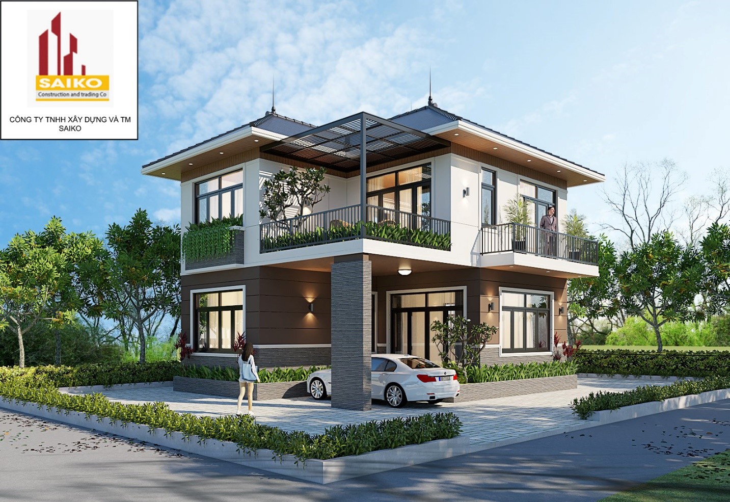 thiết kế biệt thự mini