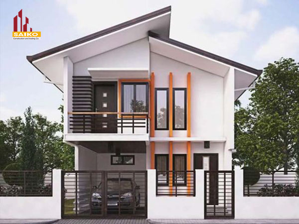 biệt thự mini phong cách mái thái