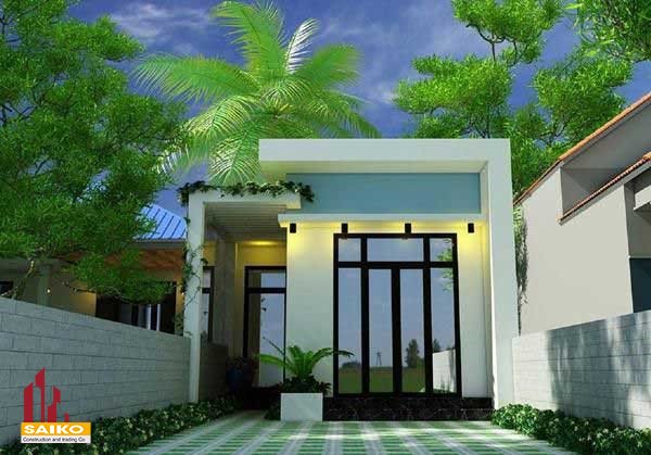 nhà đẹp mái bằng