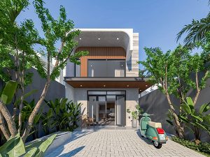 nhà gác lửng đẹp