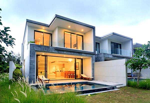 thiết kế nhà 2 tầng đẹp